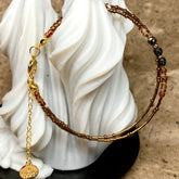 Shadow Ember – Morse Code Bracelet