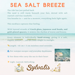 Sea Salt Breeze DIY Necklace Kit