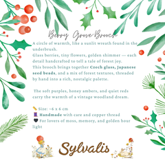 莓果樹林 – 胸針